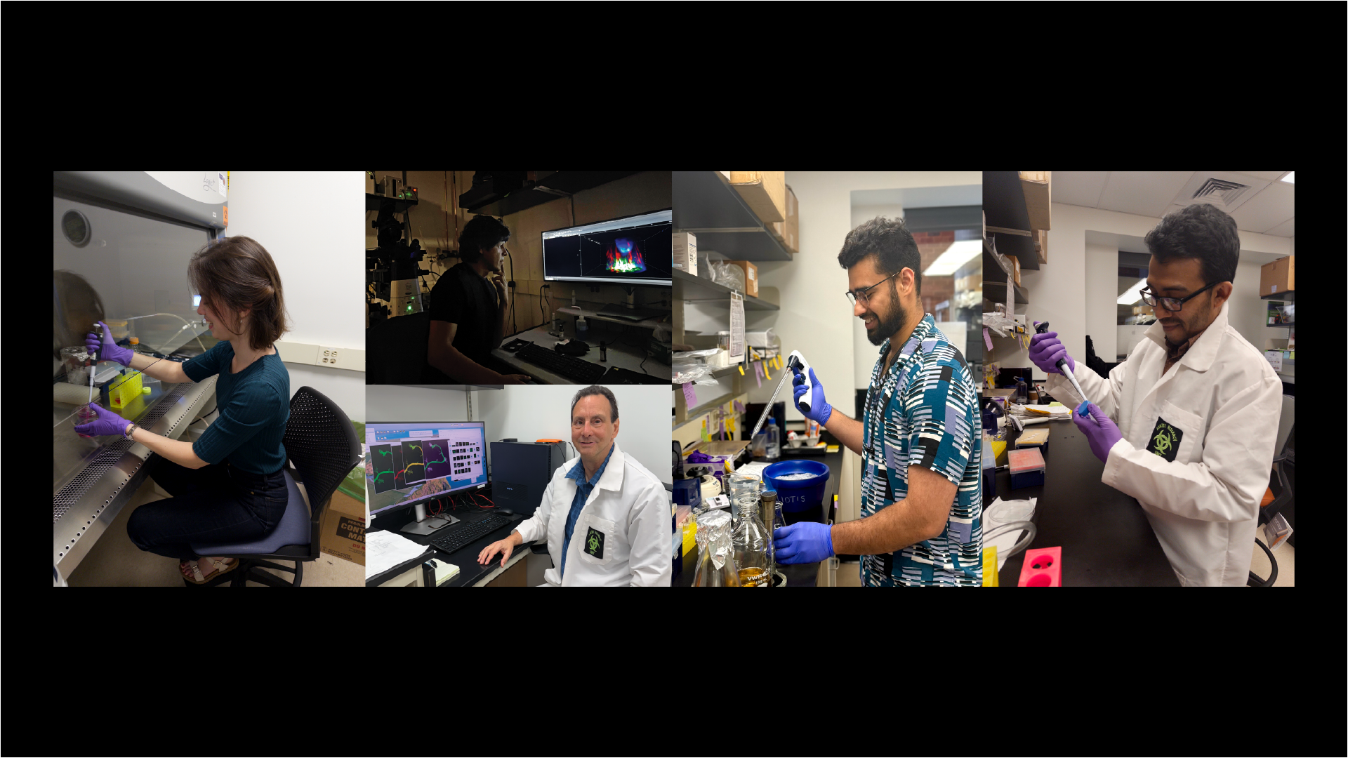 Scientists doing science